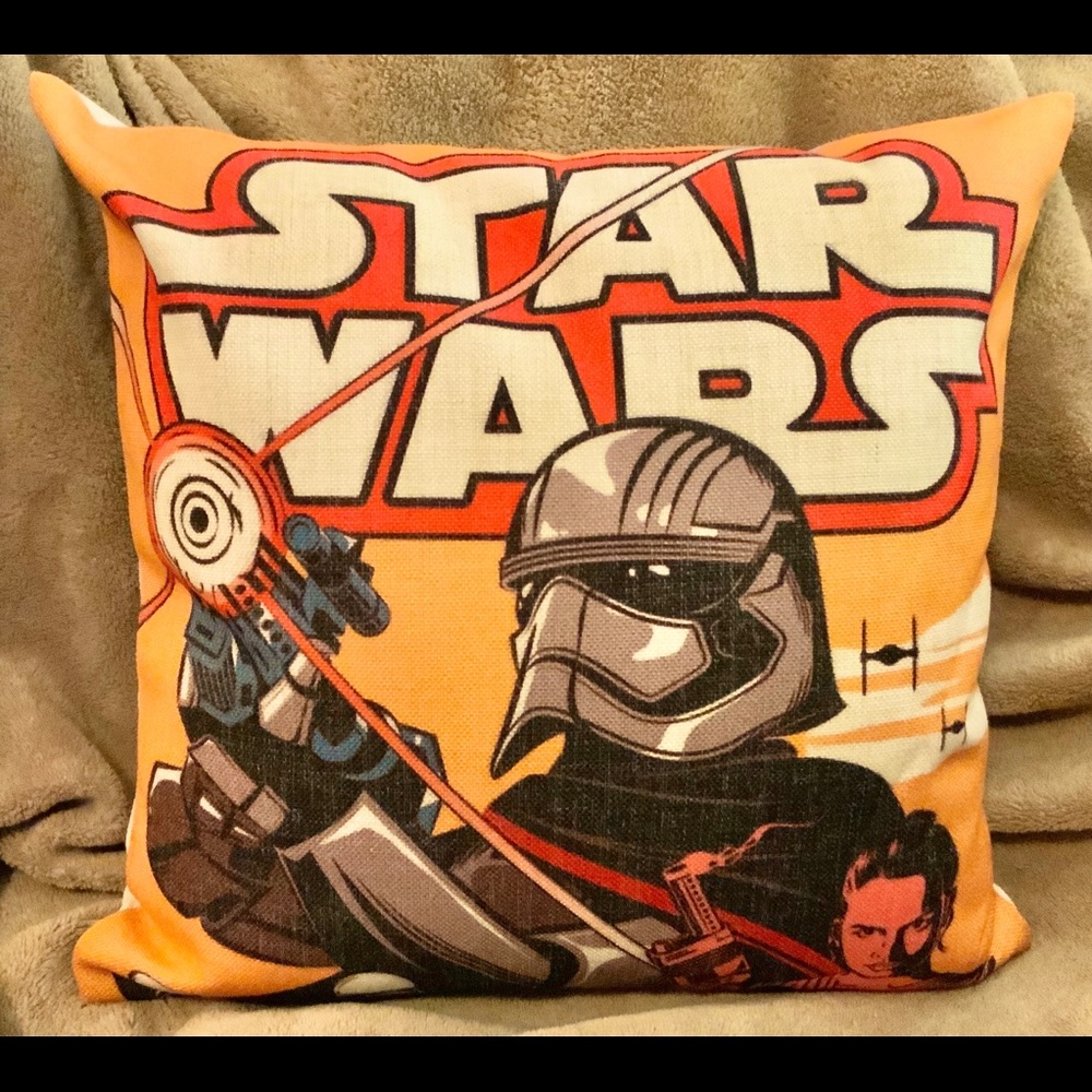 Star Wars Baba Fet Decorative Pillow Cover